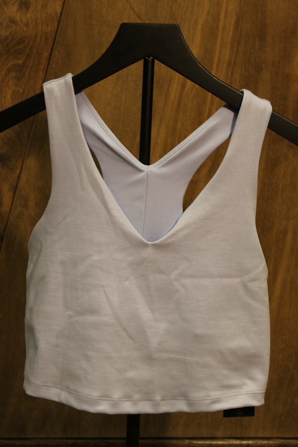 BY Blue Frost Glow On Crop Tank