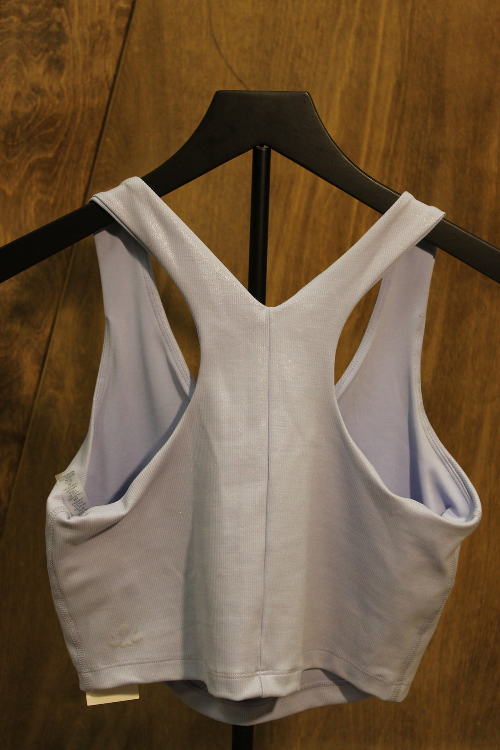 BY Blue Frost Glow On Crop Tank