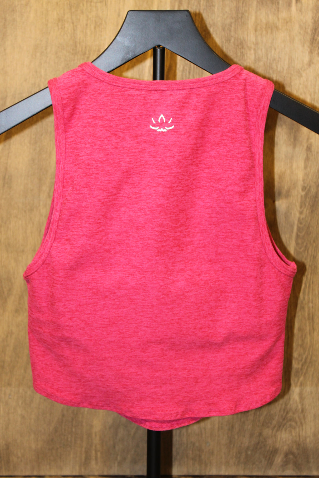 BY Cranberry Heather Motivate Crop Tank