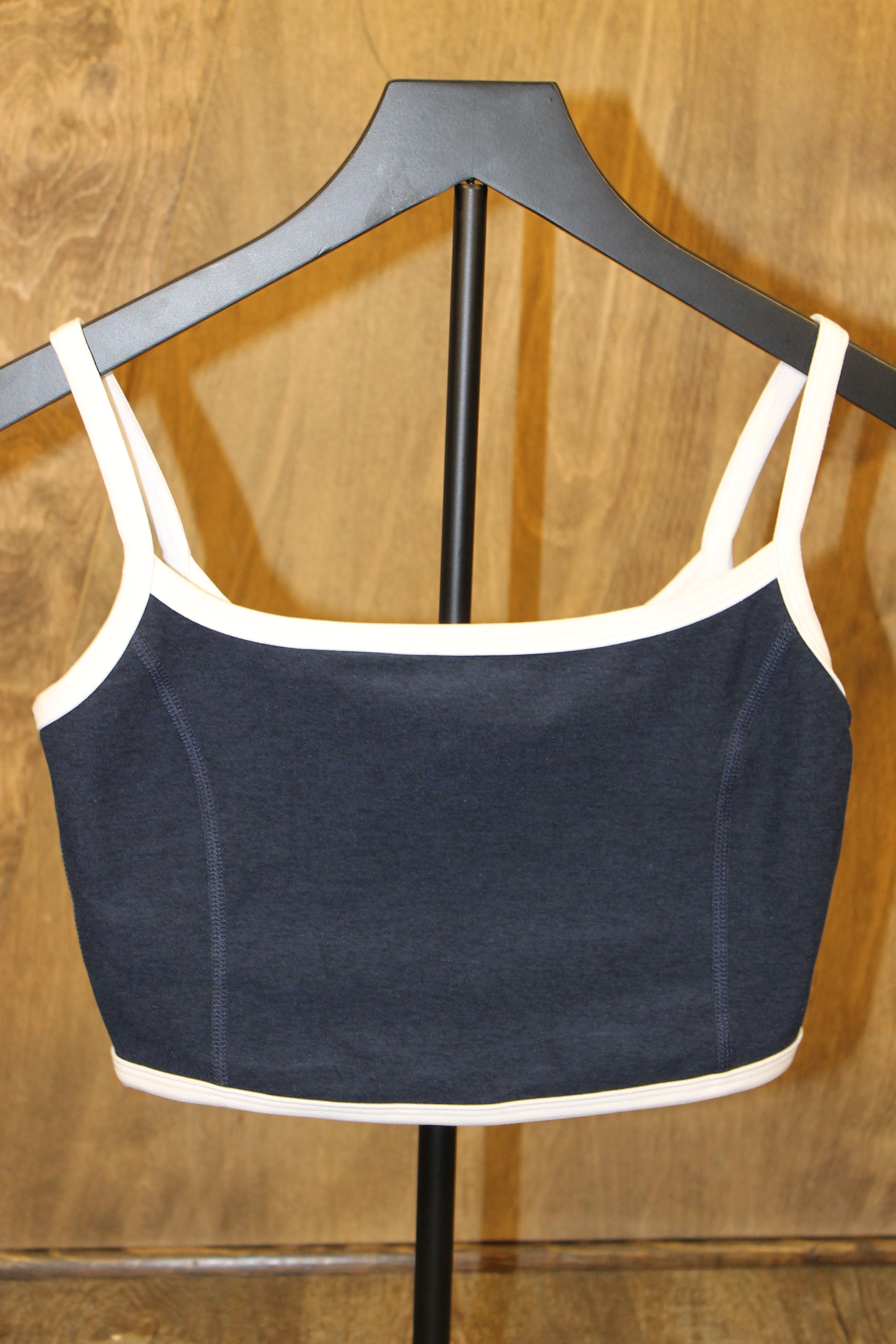 BY SD New Moves Crop Nocturnal Navy/Cloud White
