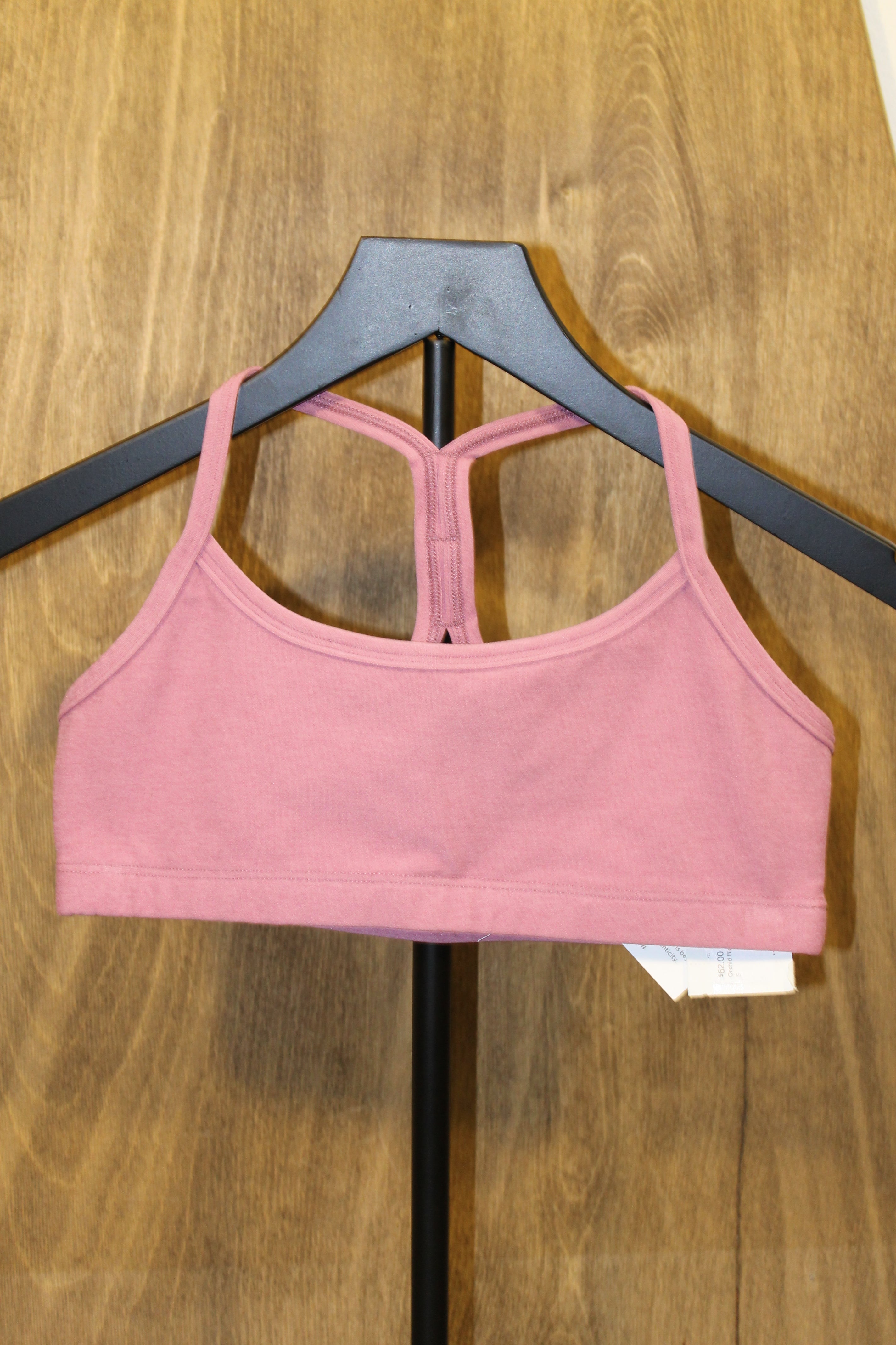 BY Orchid Blossom Heather Spacedye Slim Racerback Bra