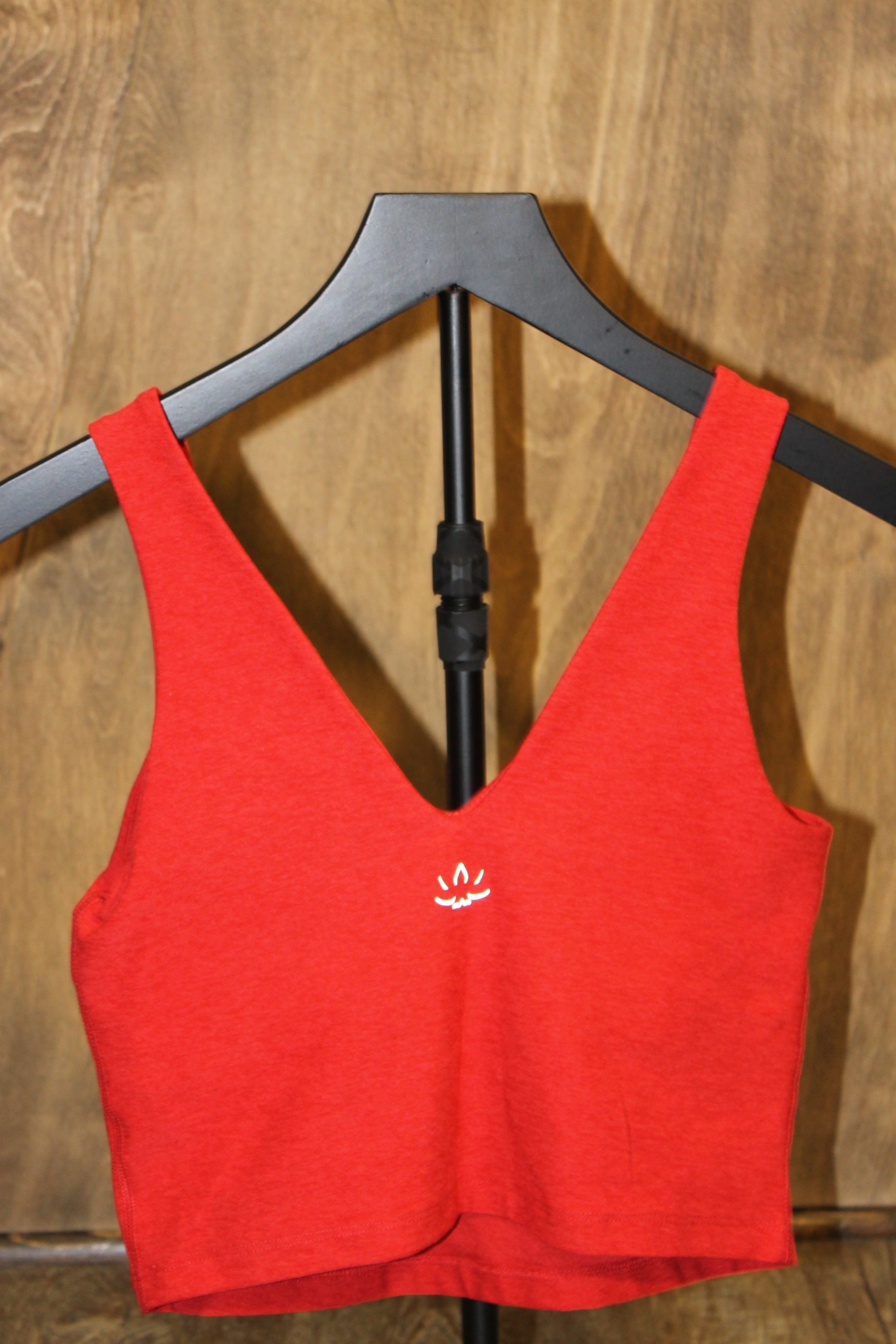 BY Ruby Red Spacedye Good Day Crop Tank