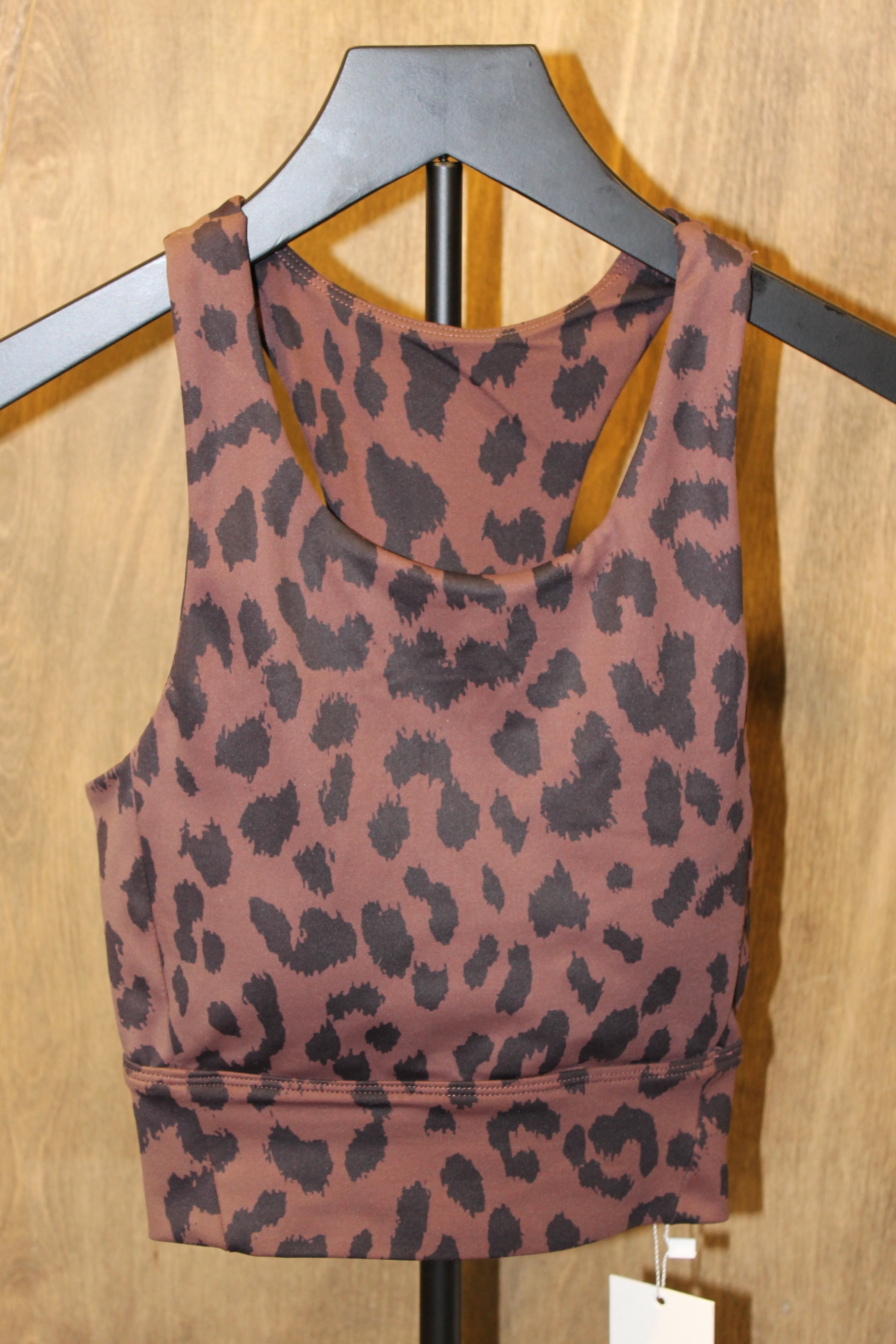 AF Chocolate Cheetah Longline Sports Bra – Ra Yoga
