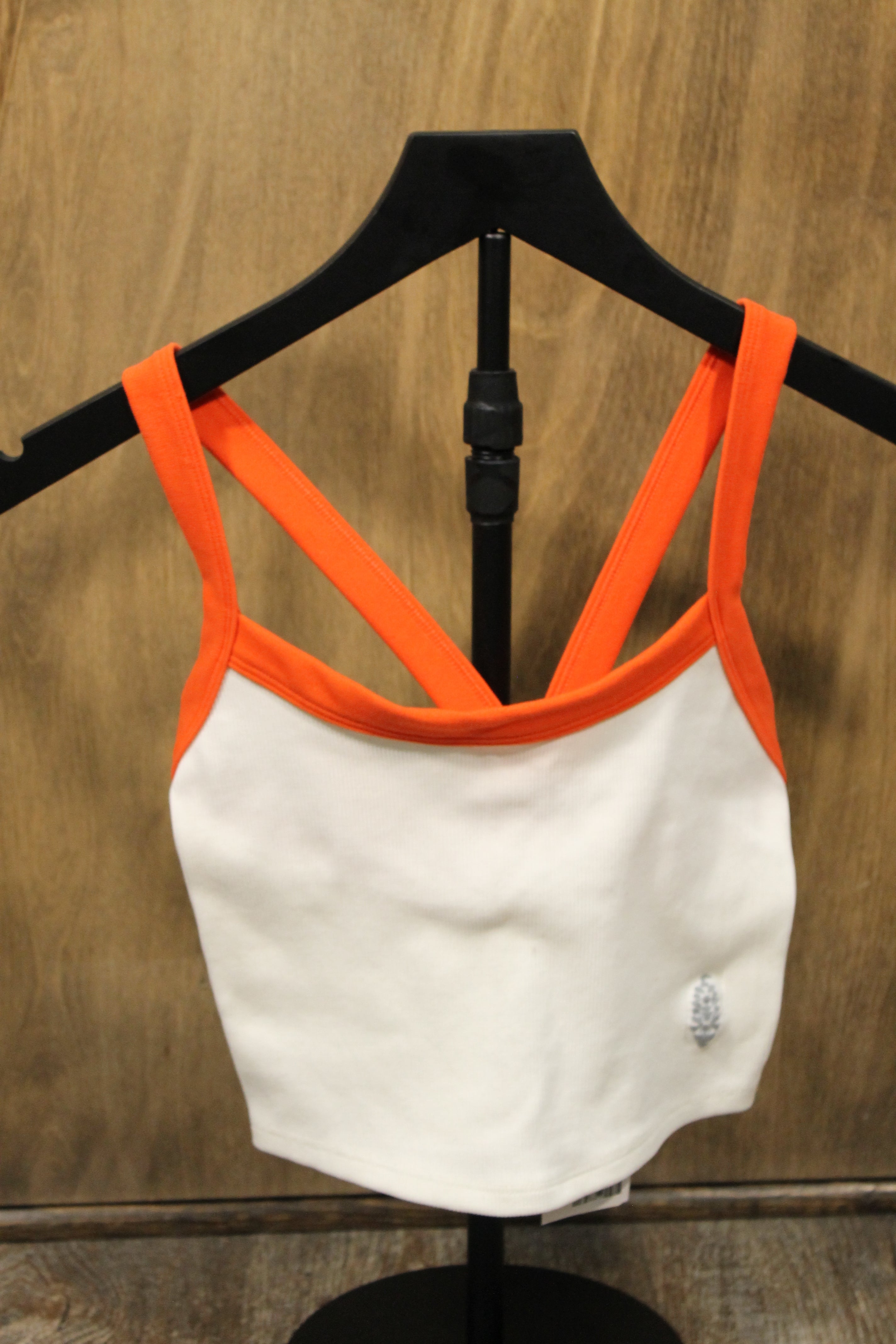 FPM White/Flame Colorblock All Clear Cami