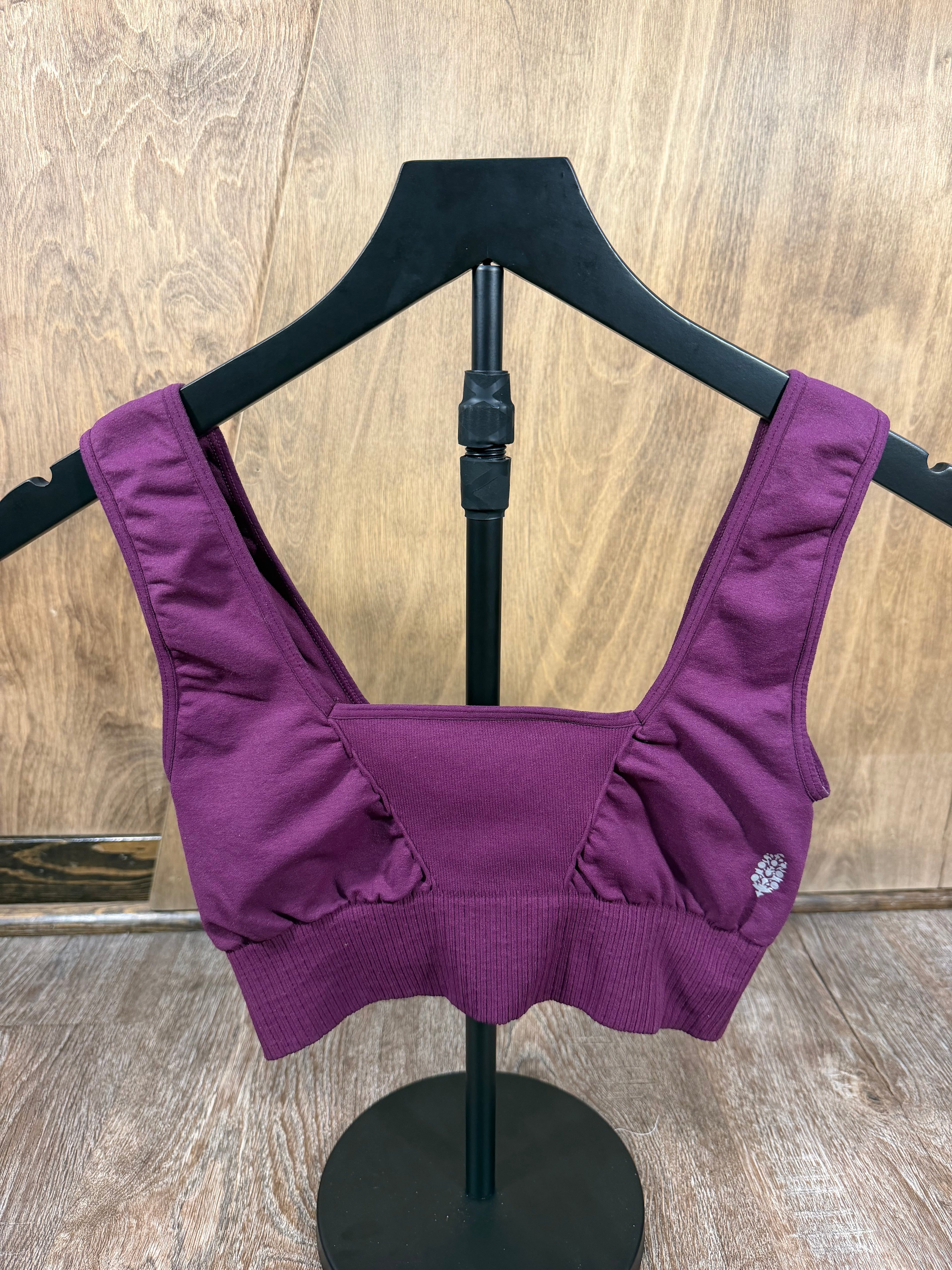 FP Black Cherry Square Neck Good Karma Bra