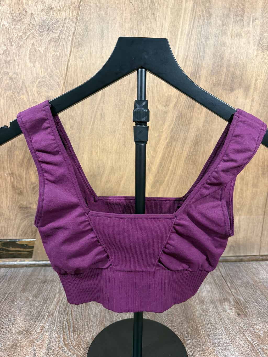 FP Black Cherry Square Neck Good Karma Bra