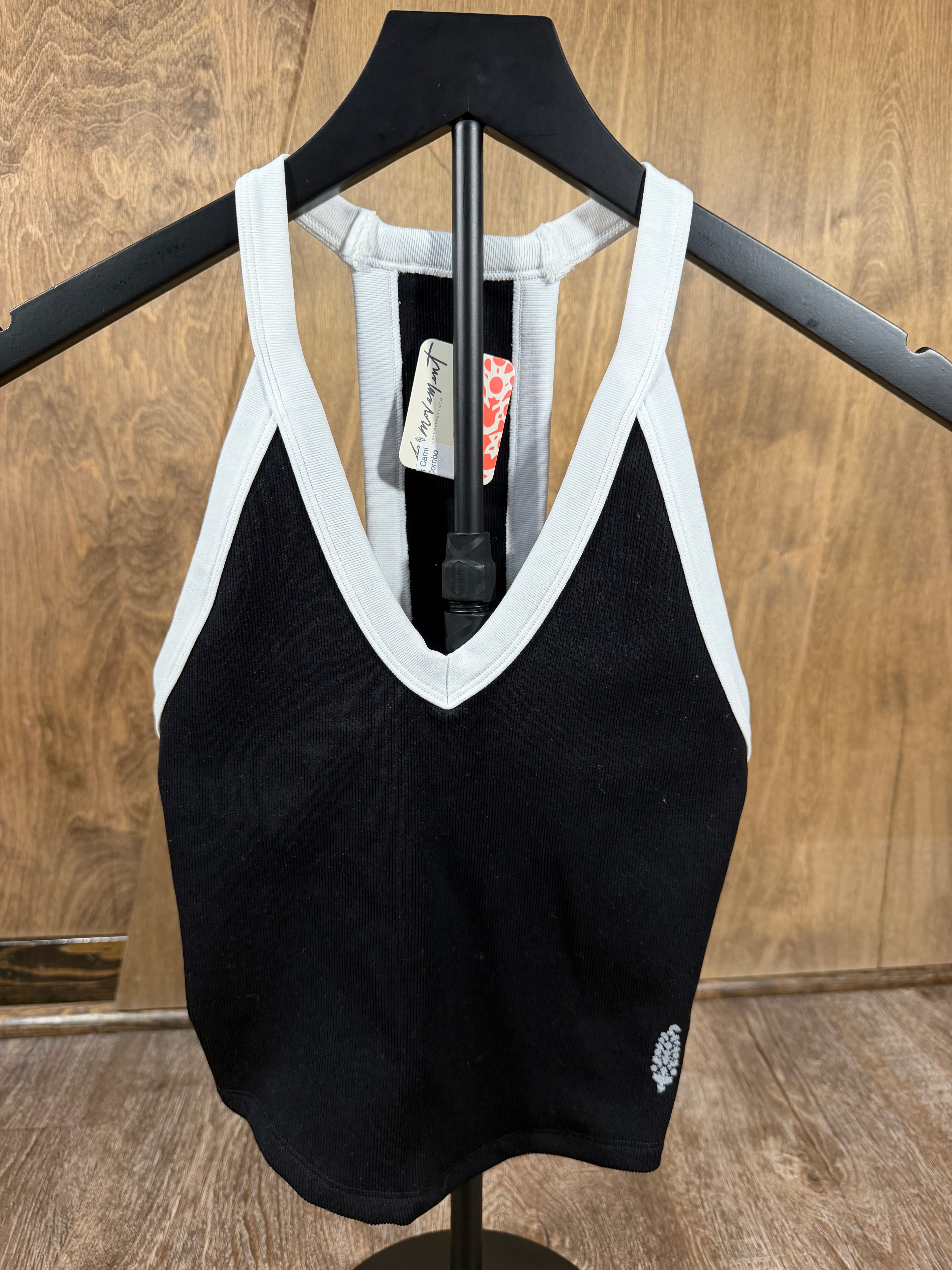 FPM All Clear Vneck Color Block Cami