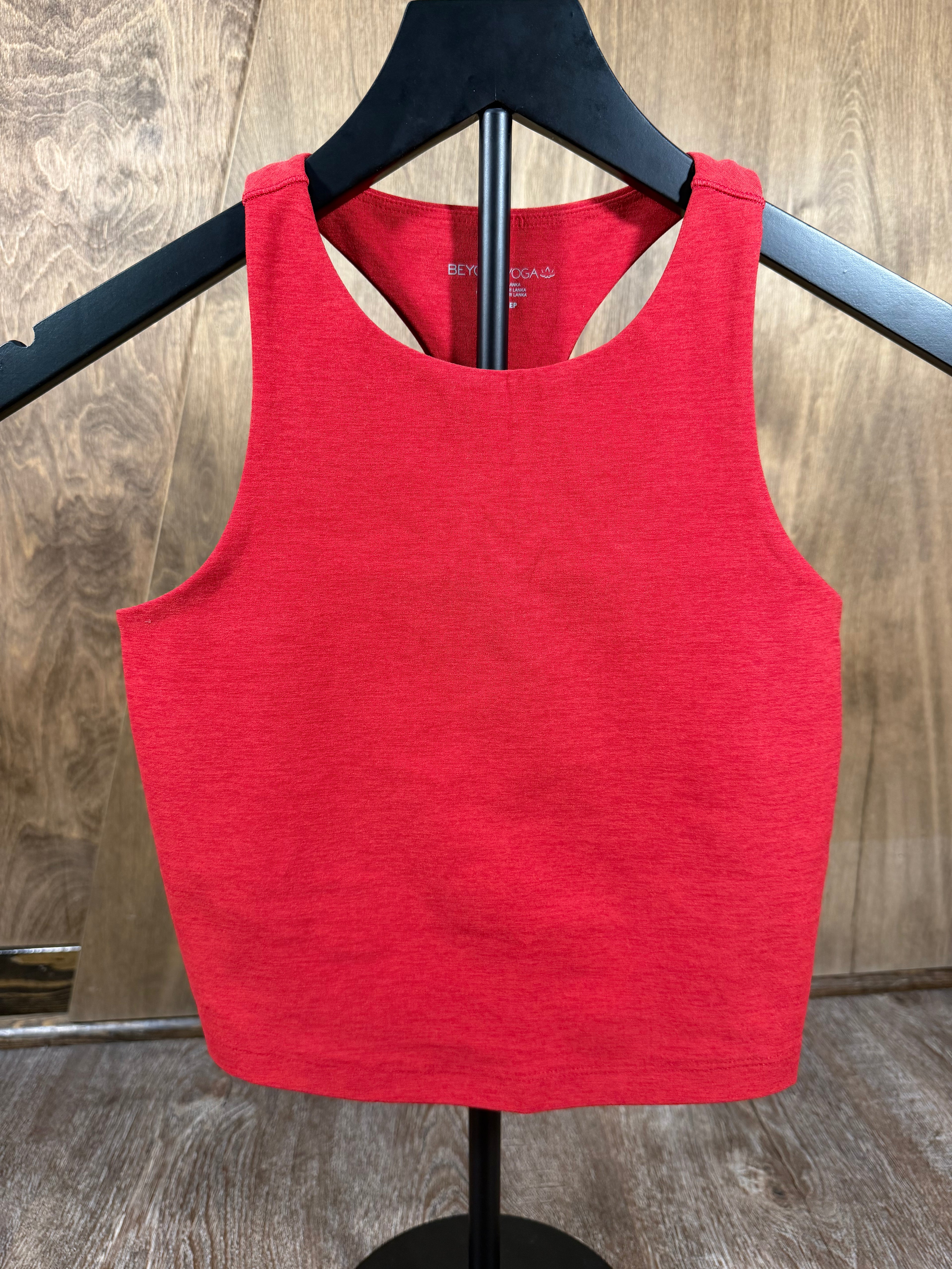 BY High Neck Cropped Tank