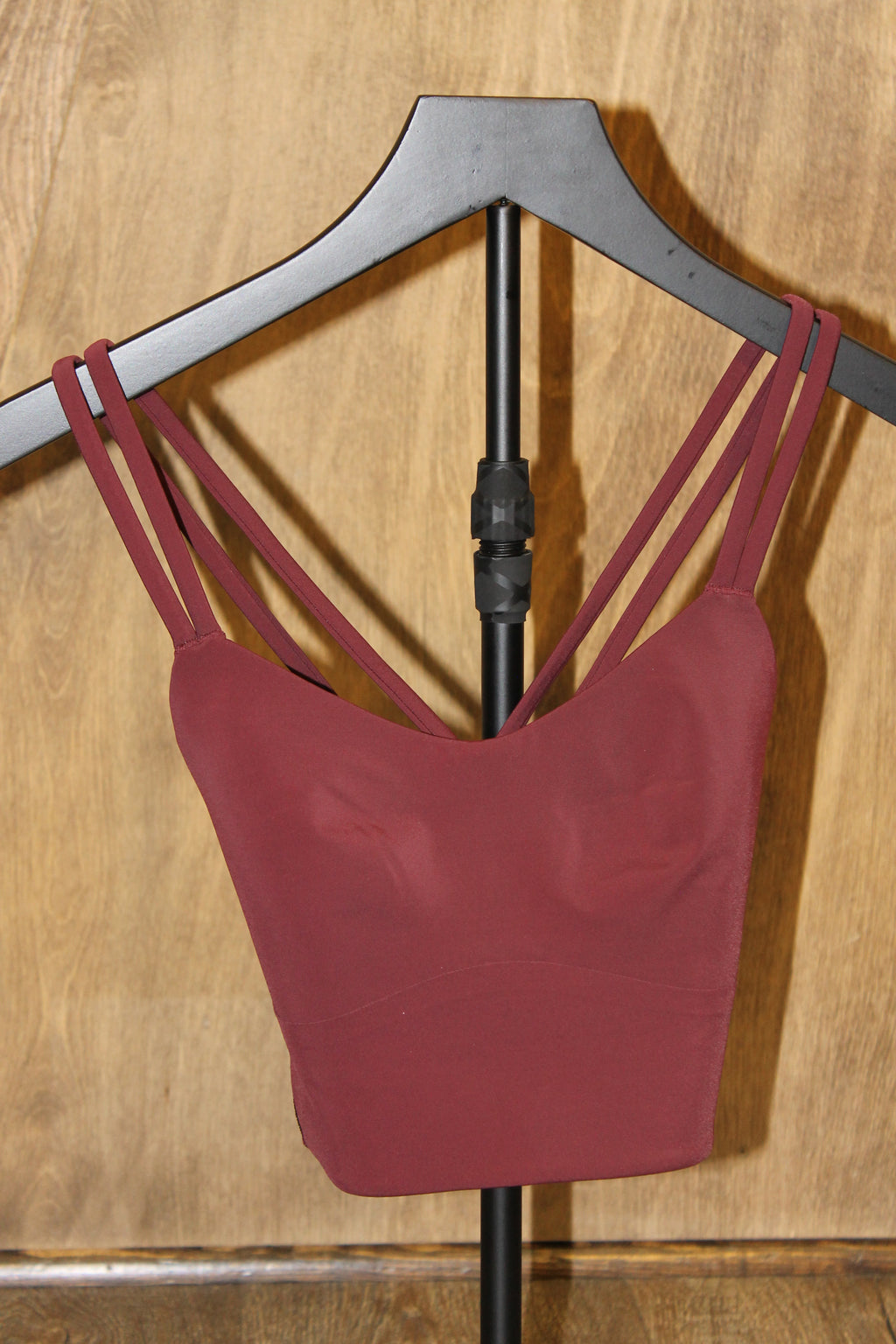 Lulu Garnet Like A Cloud Longline Bra