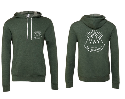 Heather Forest Ra University Hoodie