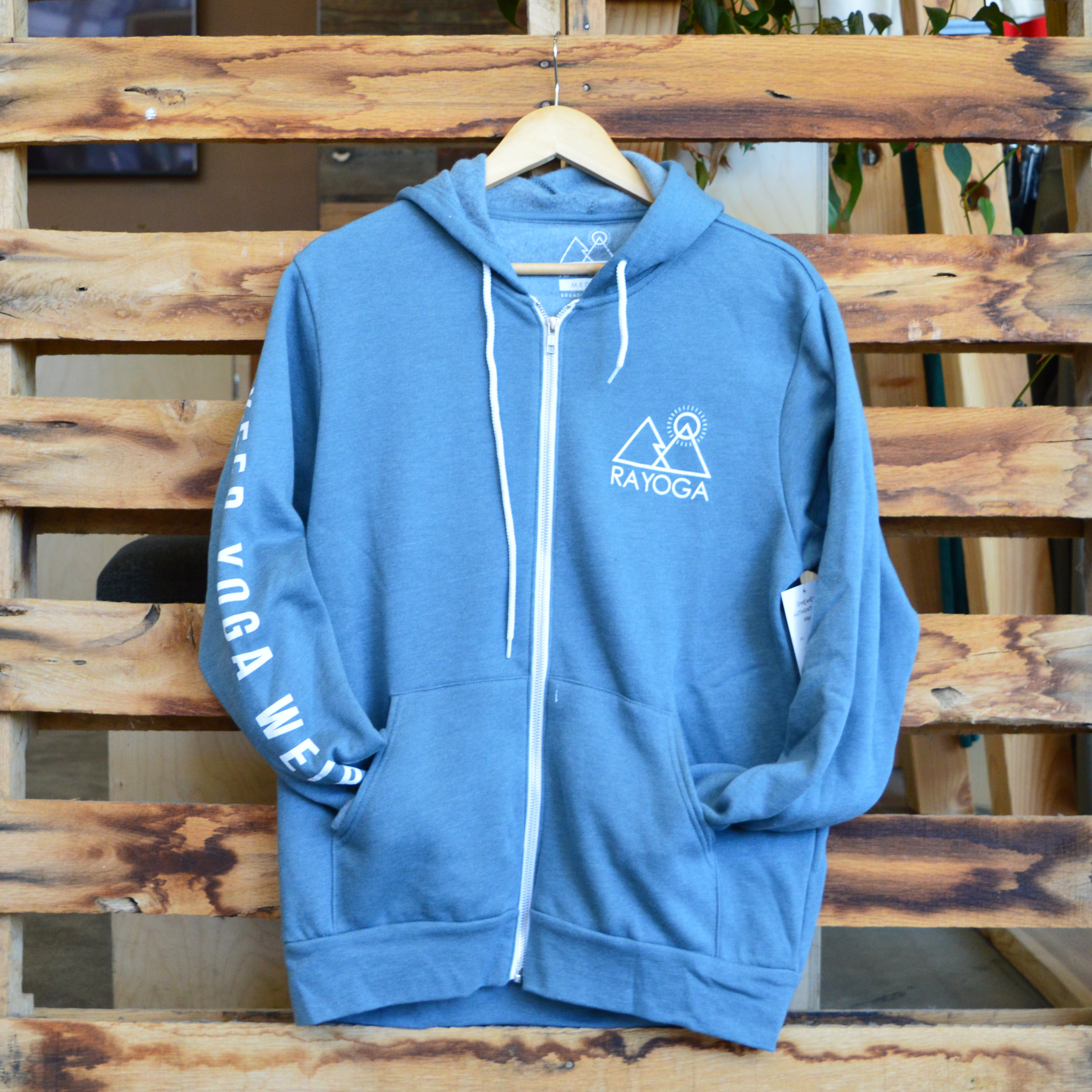 Heather Slate Hoodie 2